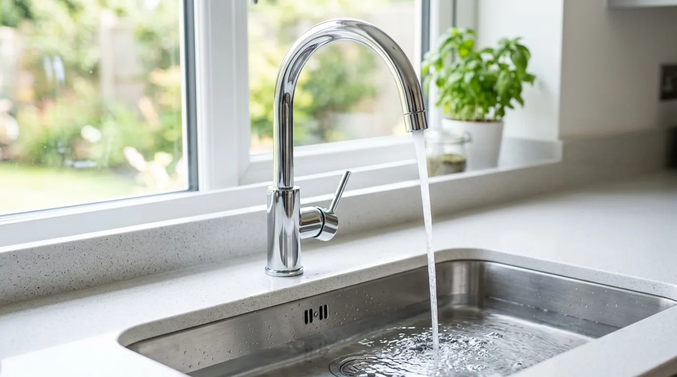 Local Plumbing Master Pros same day plumber fixing a faucet in Sterling, UT